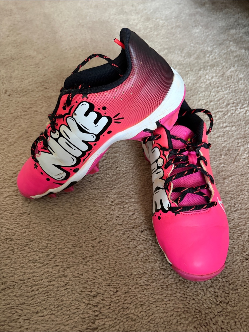 Nike Girls' Hyperdiamond 4 Keystone GG Softball Cleats